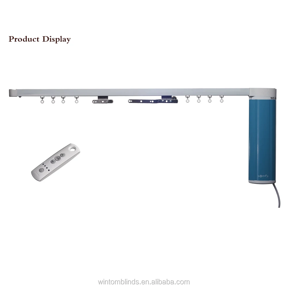 Remote Controlled Silent AZURA Motor Motorized Drapery Curtain Track System
Remote Controlled Silent AZURA Motor Motorized Drapery Curtain Track System