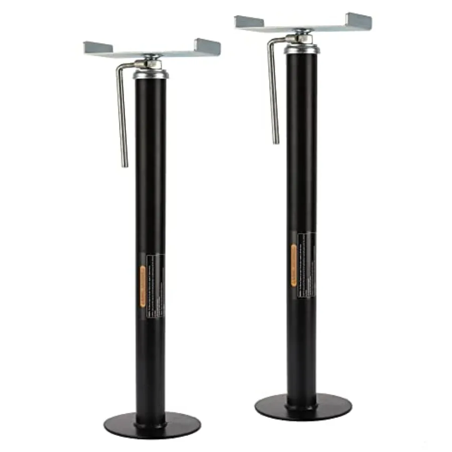 RV slide out support stabilizer jacks for travel trailers, steel, black, 26.5 to 50 adjustable height, 5000 lbs capacity each,
RV slide out support stabilizer jacks for travel trailers, steel, black, 26.5 to 50 adjustable height, 5000 lbs capacity each,