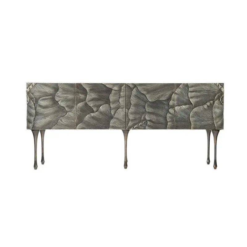 French retro entrance cabinet modern minimalist art solid wood carving side cabinet
French retro entrance cabinet modern minimalist art solid wood carving side cabinet