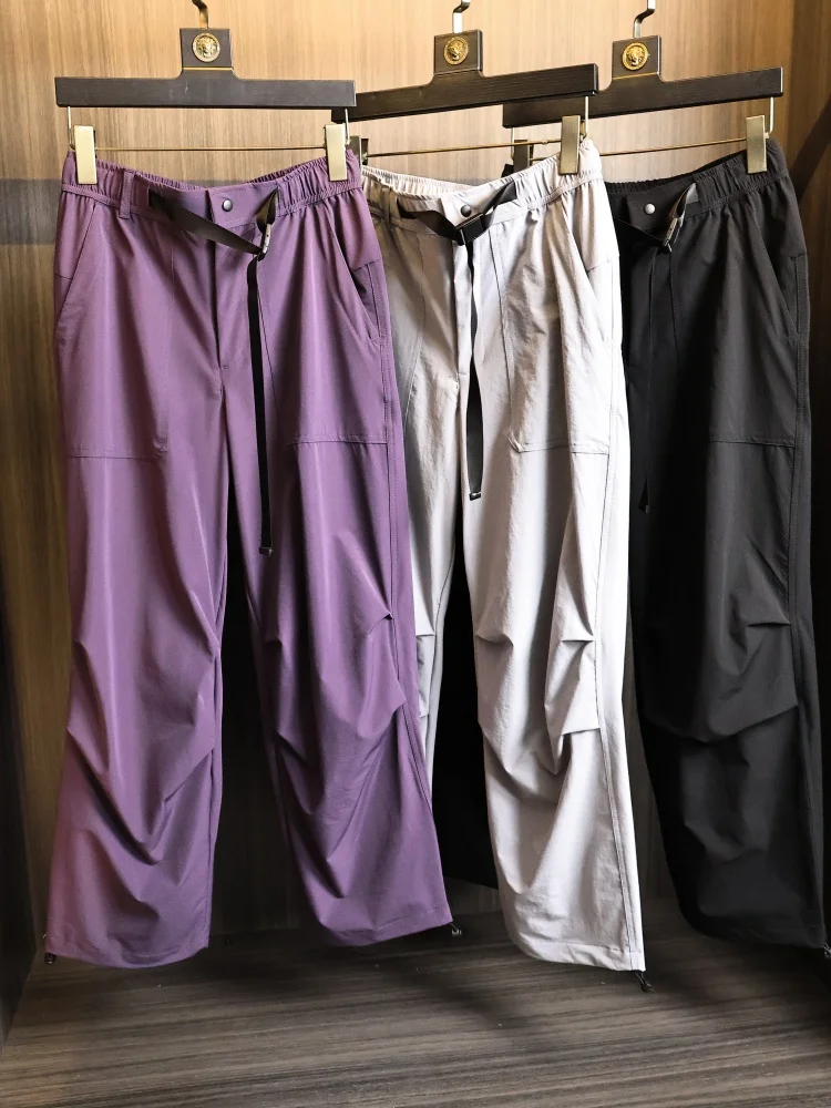 Lightweight Trousers for Men Outdoor Sports Water Resistant Straight Leg Casual Trousers Summer Fashionable Pleated Design
Lightweight Trousers for Men Outdoor Sports Water Resistant Straight Leg Casual Trousers Summer Fashionable Pleated Design