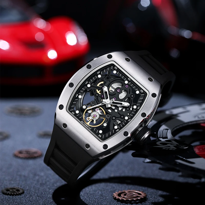 watches for man Hot Selling Sports Shape Automatic Mechanical Watches Waterproof High-End Buckle Clasp Durable Silicone
watches for man Hot Selling Sports Shape Automatic Mechanical Watches Waterproof High-End Buckle Clasp Durable Silicone