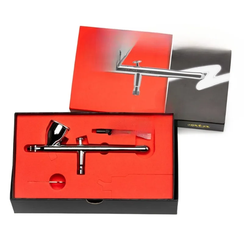 Spray pen 0.3mm caliber pneumatic, pot trigger type small
Spray pen 0.3mm caliber pneumatic, pot trigger type small