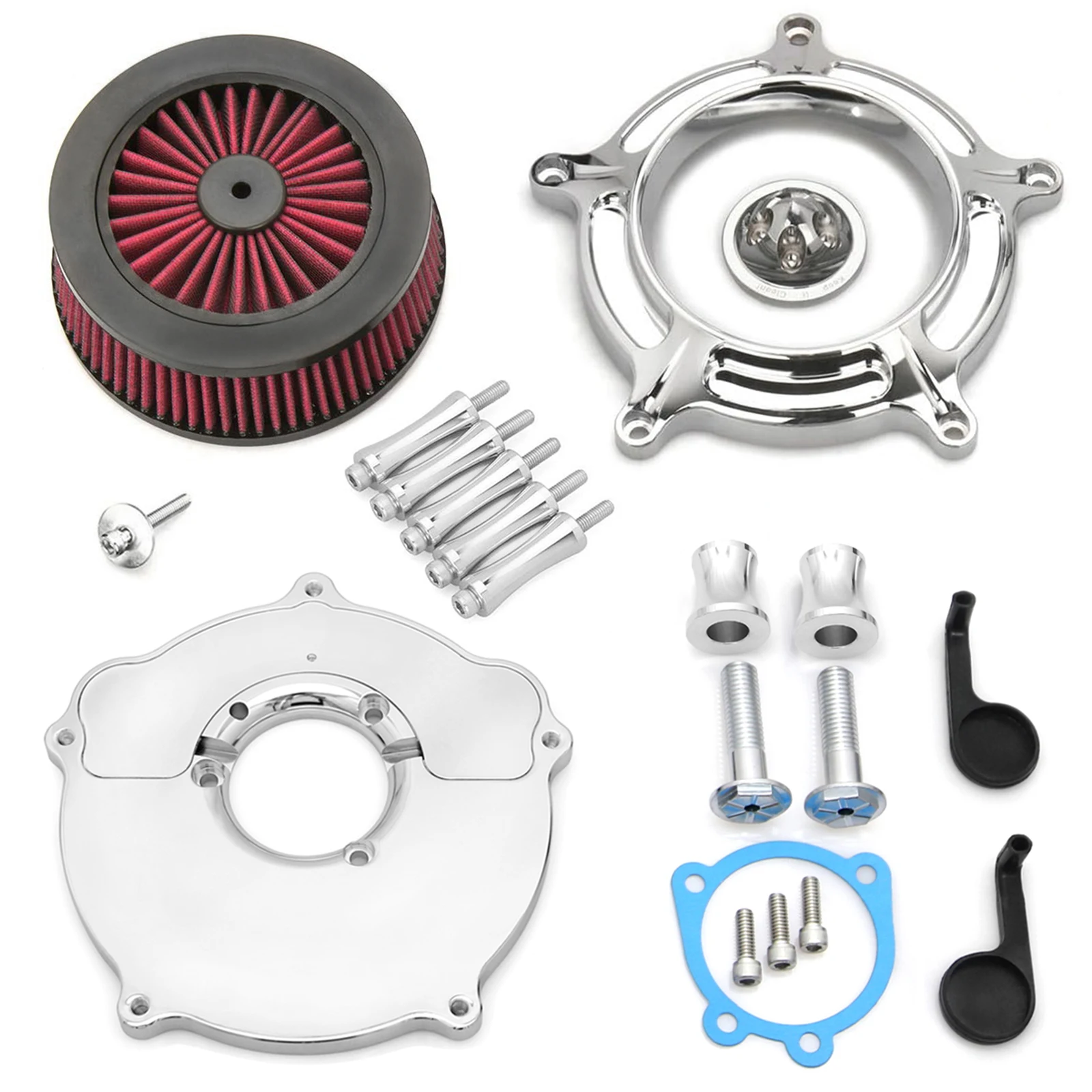 Spike Turbine chromed air cleaner Intake Filter For harley dyna FXDF FXD softail FLS FLST touring FLHX FLHR FLTR 00-07
Spike Turbine chromed air cleaner Intake Filter For harley dyna FXDF FXD softail FLS FLST touring FLHX FLHR FLTR 00-07