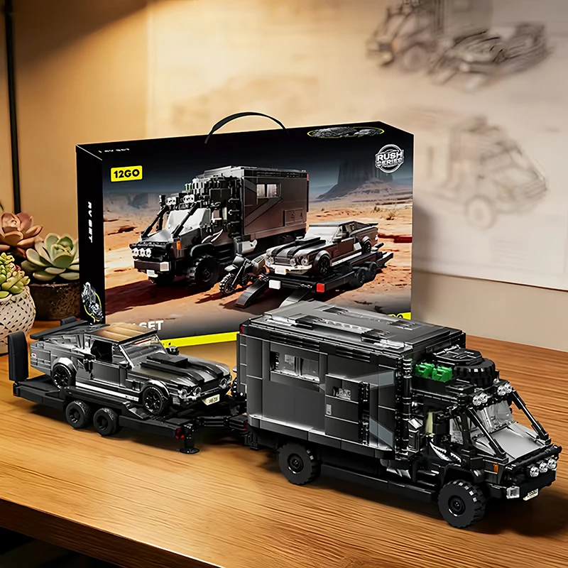 2135pcs U-Style Off-Road RV & Mustang Car Building Blocks Kit,All-Terrain Adventure Vehicle Model Trailer Set,Kid Diy Camper Toy
2135pcs U-Style Off-Road RV & Mustang Car Building Blocks Kit,All-Terrain Adventure Vehicle Model Trailer Set,Kid Diy Camper Toy