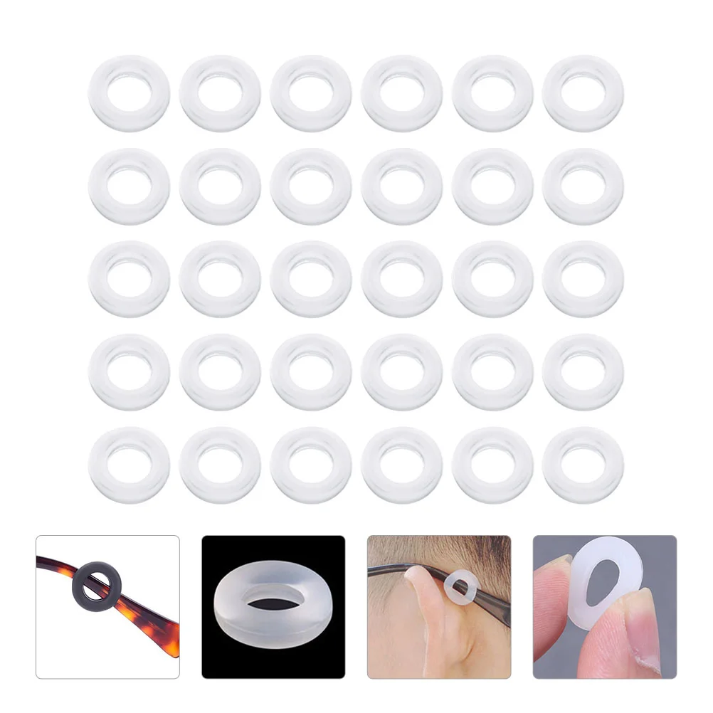 36 PCS Goth Glasses Chain Anti-slip Ring for Silicone Ear Locks Grips Earhook Eyeglasses Round Temple Tips Kids
36 PCS Goth Glasses Chain Anti-slip Ring for Silicone Ear Locks Grips Earhook Eyeglasses Round Temple Tips Kids
