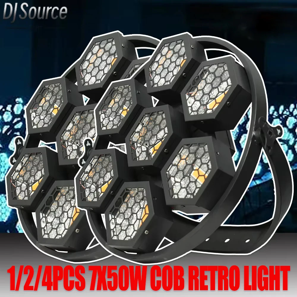 1/2/4 шт. светодиодный ретро-свет 7X50 Вт COB Blinder Light Strobe Horse Racing Effect сценические огни DMX512 для DJ Disco Club Wedding
1/2/4 шт. светодиодный ретро-свет 7X50 Вт COB Blinder Light Strobe Horse Racing Effect сценические огни DMX512 для DJ Disco Club Wedding
