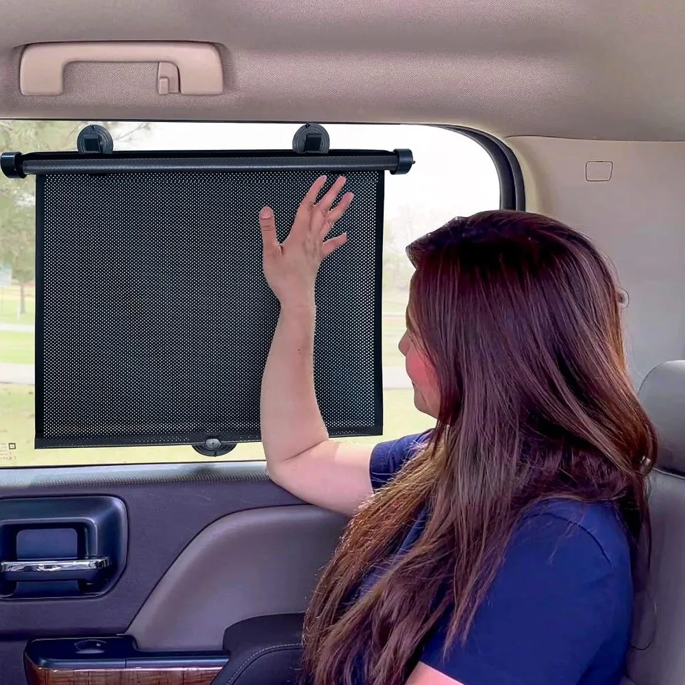 Universal Retractable Car Sunshade Roller Glare Reduction Compact Storage UV Blocking Window Visor Easy Installation
Universal Retractable Car Sunshade Roller Glare Reduction Compact Storage UV Blocking Window Visor Easy Installation