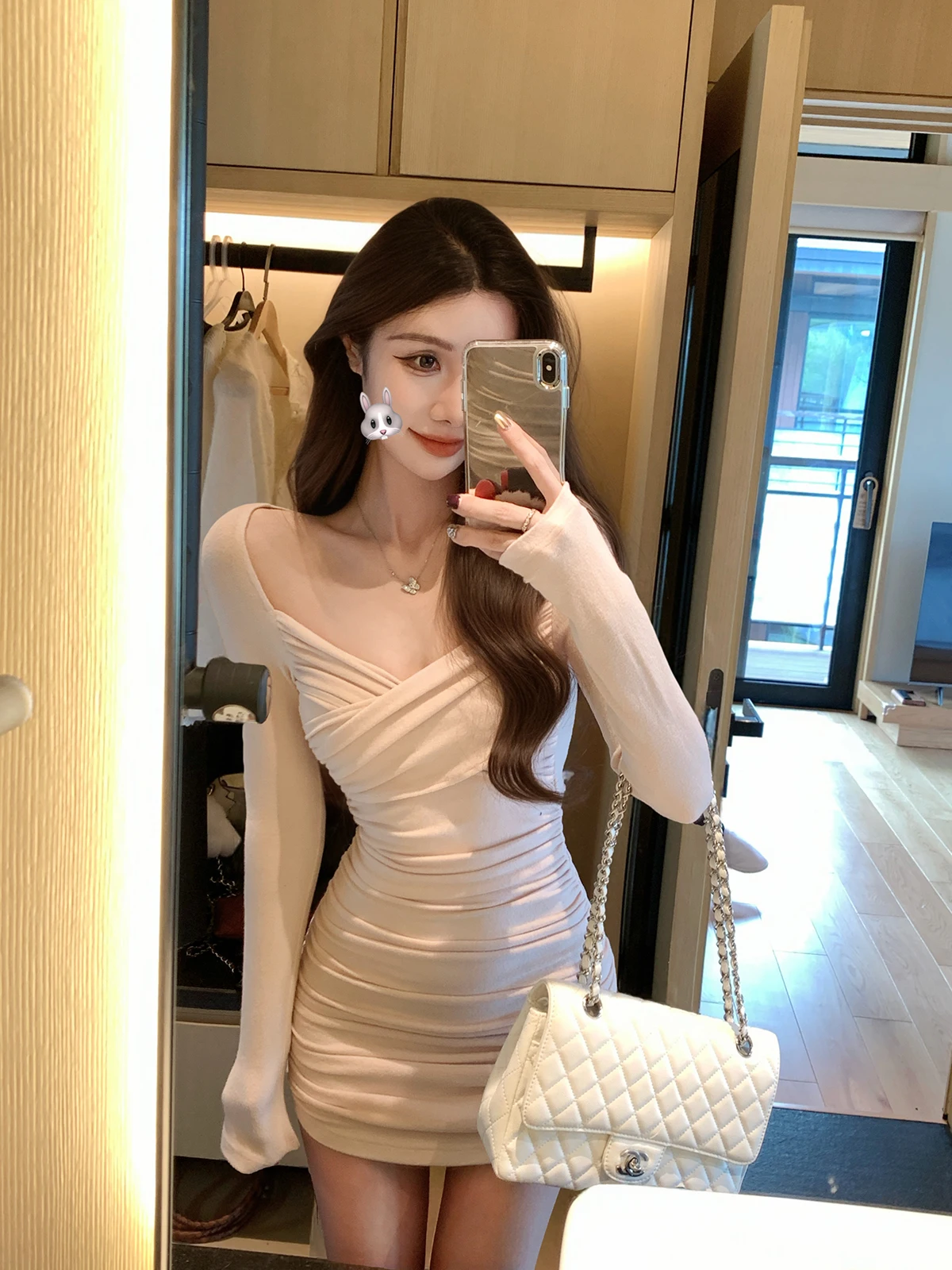 Sexy Slimming ort Dr JustQin Godd 2025 Autumn Winter New Sle High Waist Long Sve V Ne Ci Commute Suitable
Sexy Slimming ort Dr JustQin Godd 2025 Autumn Winter New Sle High Waist Long Sve V Ne Ci Commute Suitable