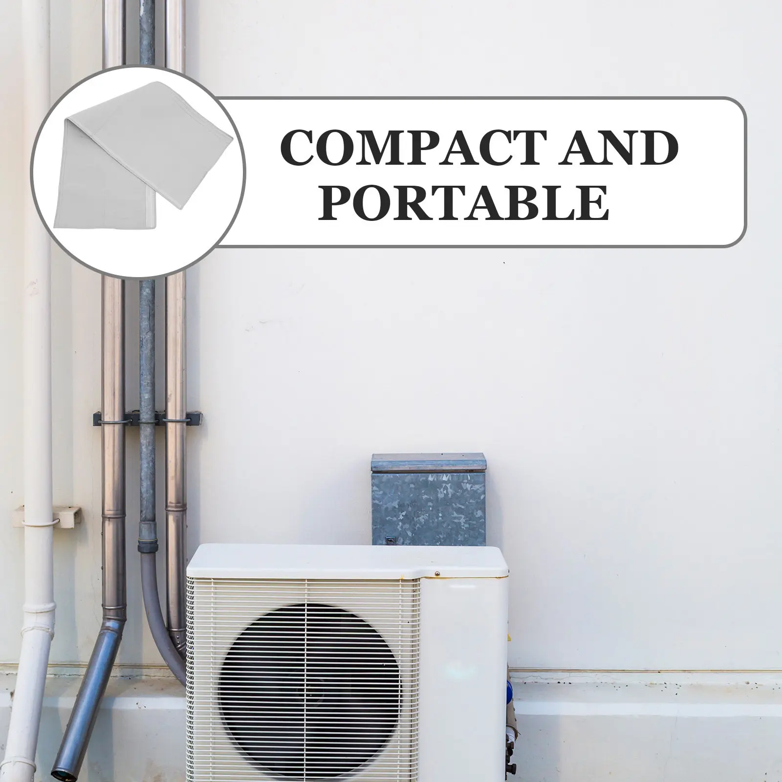 Air Conditioner Hose Insulation Cover Gray Portable Insulated Sleeve for Exhaust Hose Protection Energy Saving Ac Accessories
Air Conditioner Hose Insulation Cover Gray Portable Insulated Sleeve for Exhaust Hose Protection Energy Saving Ac Accessories