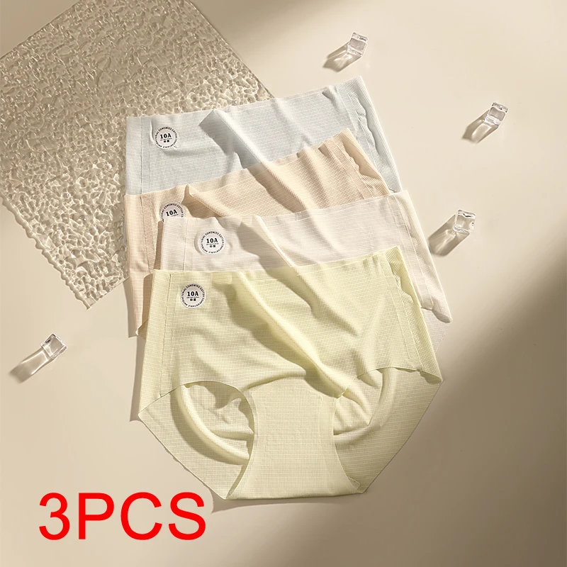 3PCS Ice Silk Female Panties Fashion Sexy Underware Thin Woman Underwear Women Plus Size Panties Buttocks Lifter Women Lingerie
3PCS Ice Silk Female Panties Fashion Sexy Underware Thin Woman Underwear Women Plus Size Panties Buttocks Lifter Women Lingerie