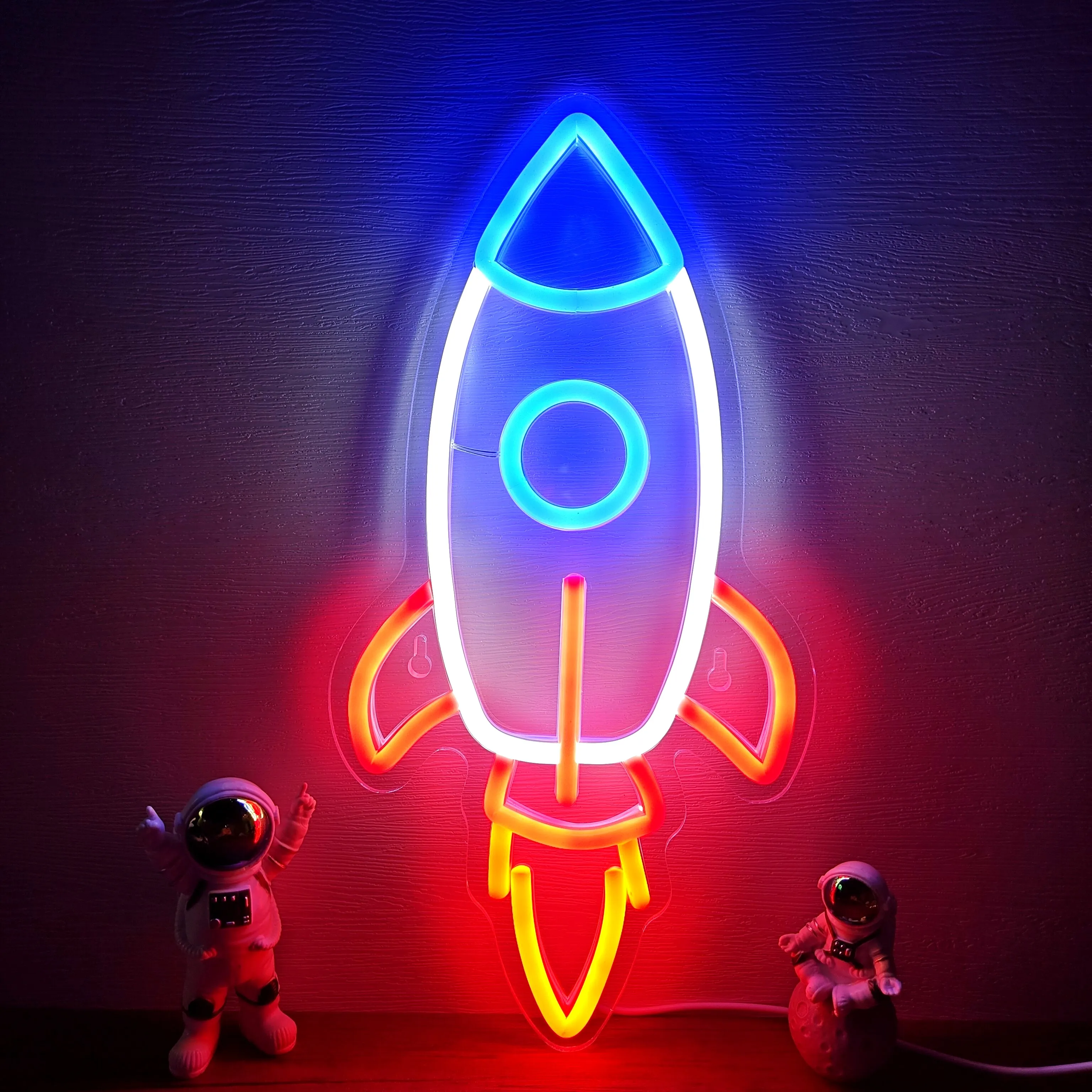 Rocket Neon Sign, USB Powered LED Wall Hanging Light, Plastic Material, Switch Control, Bedroom Party Games
Rocket Neon Sign, USB Powered LED Wall Hanging Light, Plastic Material, Switch Control, Bedroom Party Games