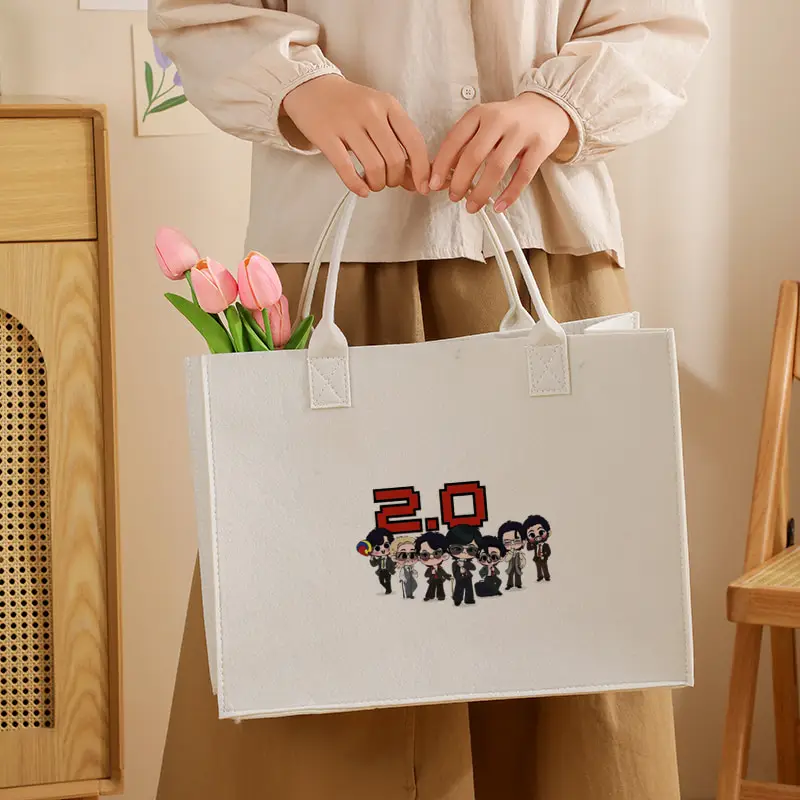 Fashion White Large Felt Bags Arirang 2.0 World Tour 2026 Kpop Fan Gift Tote Bag Organizer Large Capacity Travel Shoulder Bags
Fashion White Large Felt Bags Arirang 2.0 World Tour 2026 Kpop Fan Gift Tote Bag Organizer Large Capacity Travel Shoulder Bags