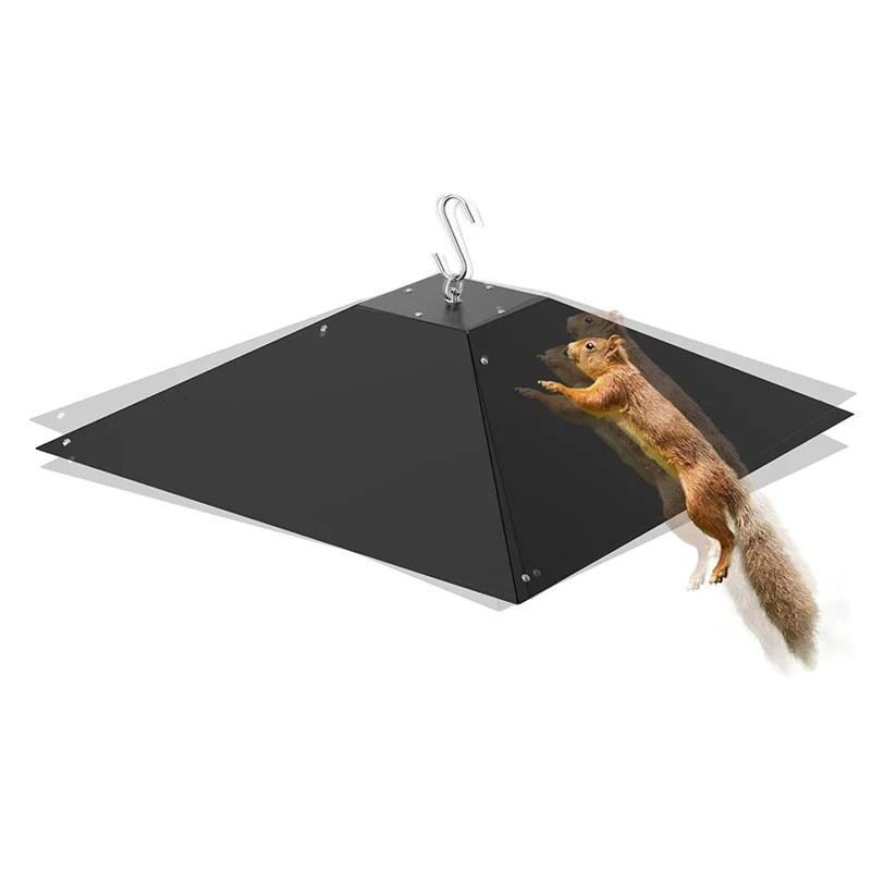 A59Z-Metal Squirrel Baffle Hanging Squirrel Proof Baffle For Bird Feeder Weather-Resistant Squirrel Guard For Outdoor Hanging
A59Z-Metal Squirrel Baffle Hanging Squirrel Proof Baffle For Bird Feeder Weather-Resistant Squirrel Guard For Outdoor Hanging