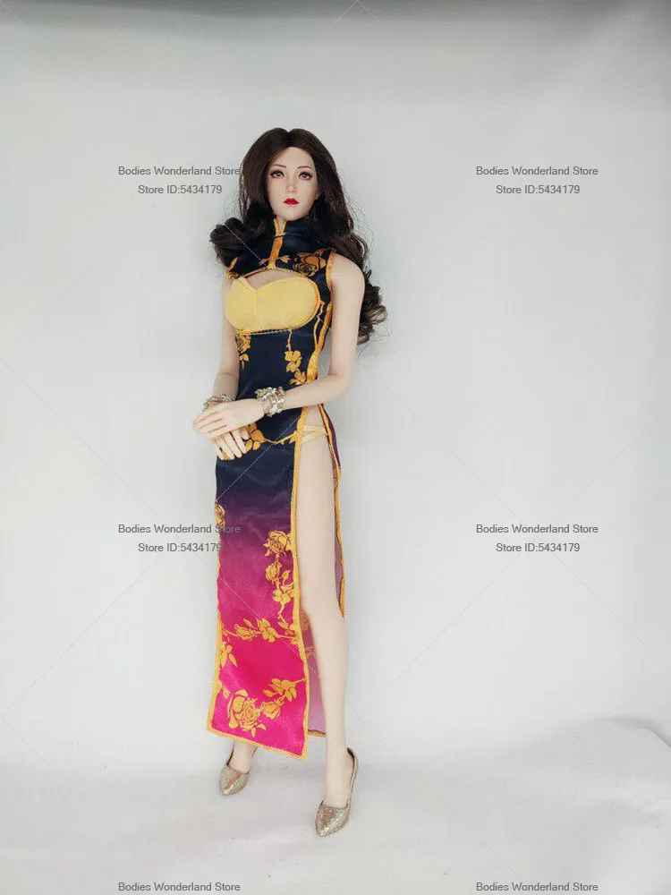 In Stock 1/6 Scale Female Soldier High Neck Open Chest High Slit Printed Cheongsam For 12inch Action Figure Doll
In Stock 1/6 Scale Female Soldier High Neck Open Chest High Slit Printed Cheongsam For 12inch Action Figure Doll