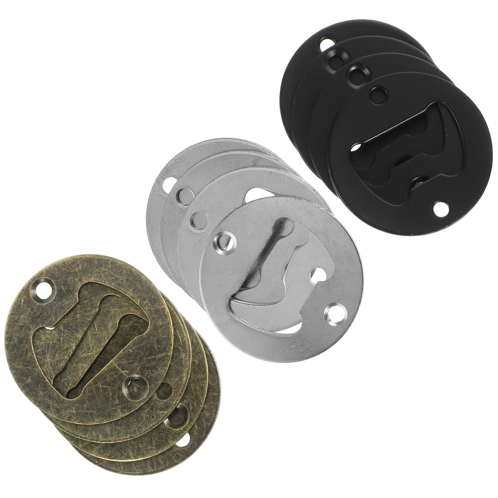 12Pcs Bottle Opener Inset Set for DIY Craft Projects Rustproof Beer Opener Insert Accessories Professional Tool Supply