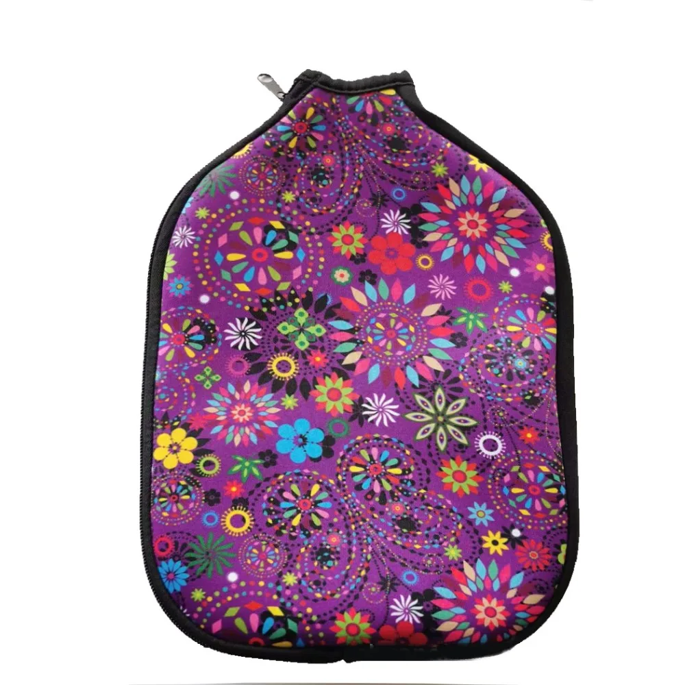 Durable 9.45*12.20 Inch Pickleball Paddle Covers Waterproof Universal Racket Sleeve Zipper Closure Protector Racket Case