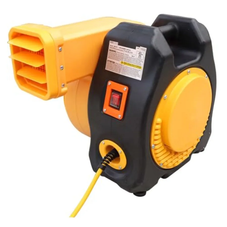 Commercial-grade electric blower for inflatable bounce houses, water slides, and obstacle courses: energy efficient, low amp dr
Commercial-grade electric blower for inflatable bounce houses, water slides, and obstacle courses: energy efficient, low amp dr