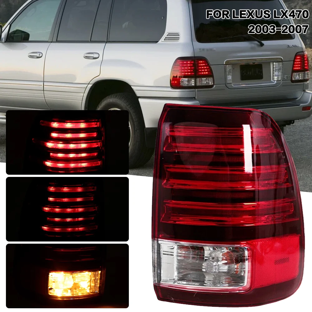 Левый/правый задний фонарь для Lexus LX470 Uzj100 2003 2004 2005 2006 2007, задний фонарь стоп-сигнала с
Левый/правый задний фонарь для Lexus LX470 Uzj100 2003 2004 2005 2006 2007, задний фонарь стоп-сигнала с