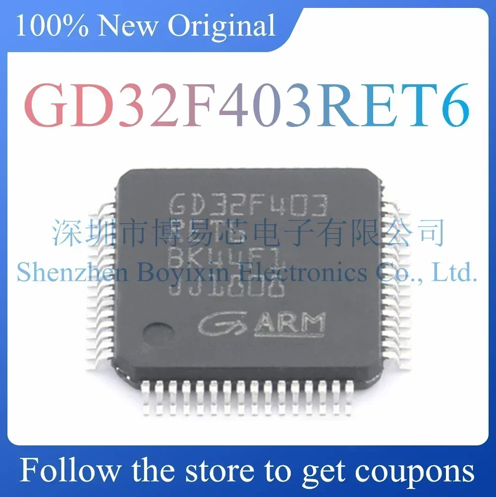 GD32F403RET6 Standard version
GD32F403RET6 Standard version