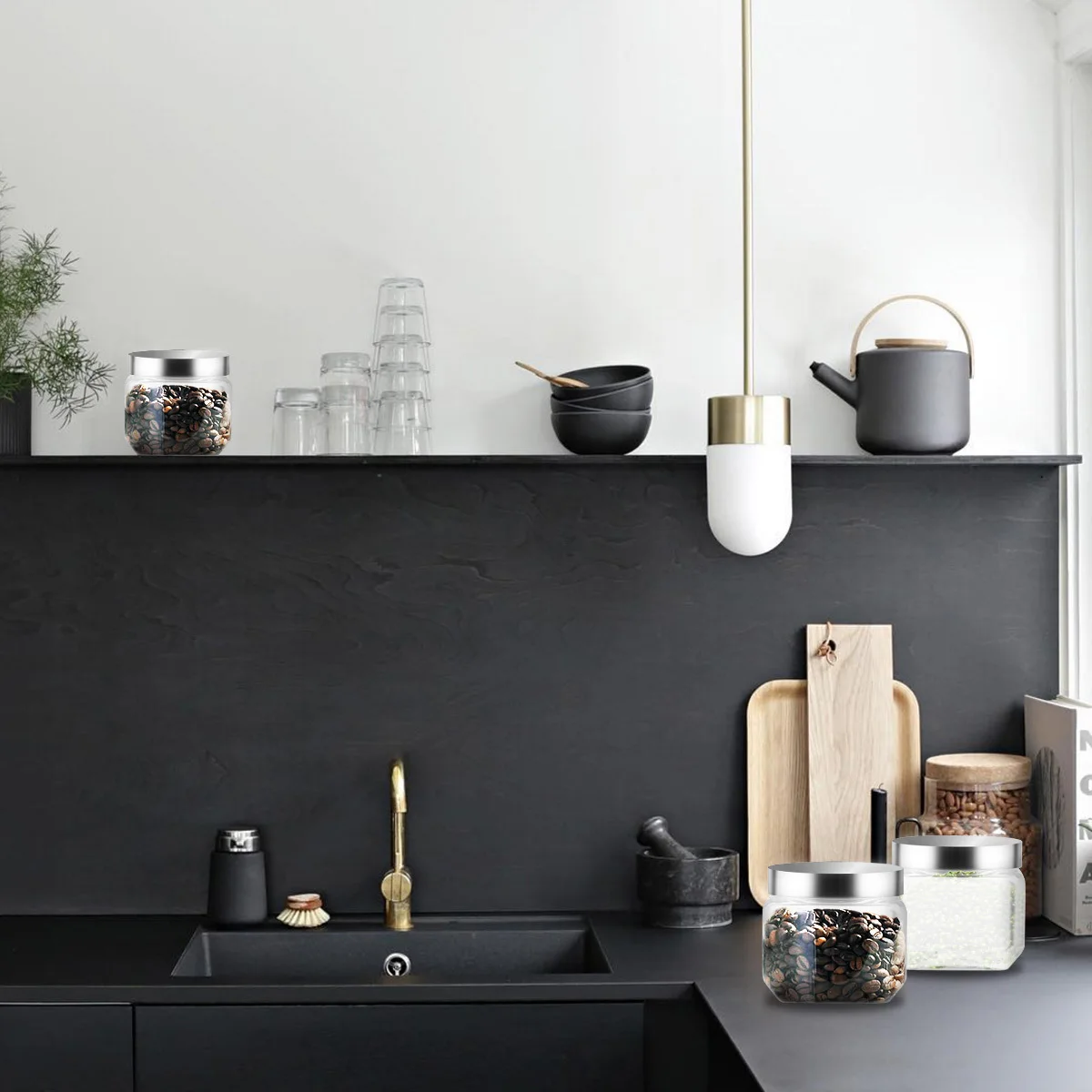 1Pcs Airtight Glass Jar 800Ml Food Storage Container High Borosilicate Glass Seal Pot for Coffee Beans Tea Cereal Jam Moist Food
1Pcs Airtight Glass Jar 800Ml Food Storage Container High Borosilicate Glass Seal Pot for Coffee Beans Tea Cereal Jam Moist Food