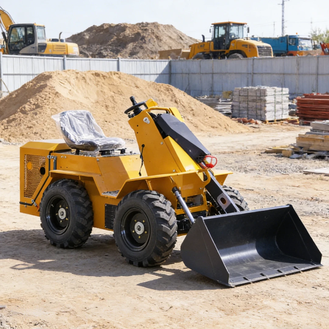 Customized skid-steer loaders with buckets, compact crawler loaders, single, double, and triple cylinder small loaders
Customized skid-steer loaders with buckets, compact crawler loaders, single, double, and triple cylinder small loaders