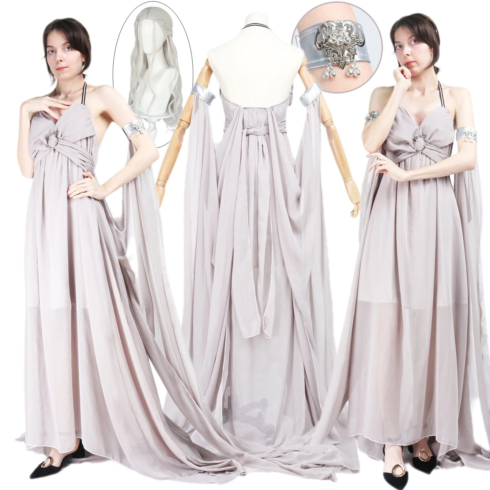 Thrones Daenerys Cosplay Costume Daenerys Fancy Dress Daenerys Targaryen Outfits Mother of Dragons Women Sexy Dress Halloween
Thrones Daenerys Cosplay Costume Daenerys Fancy Dress Daenerys Targaryen Outfits Mother of Dragons Women Sexy Dress Halloween