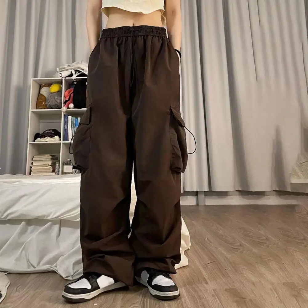 Casual Pocketed Pants High Waist Women's Cargo Pants with Oversized Multi Pockets Quick Dry Solid Color Drawstring for Full
Casual Pocketed Pants High Waist Women's Cargo Pants with Oversized Multi Pockets Quick Dry Solid Color Drawstring for Full