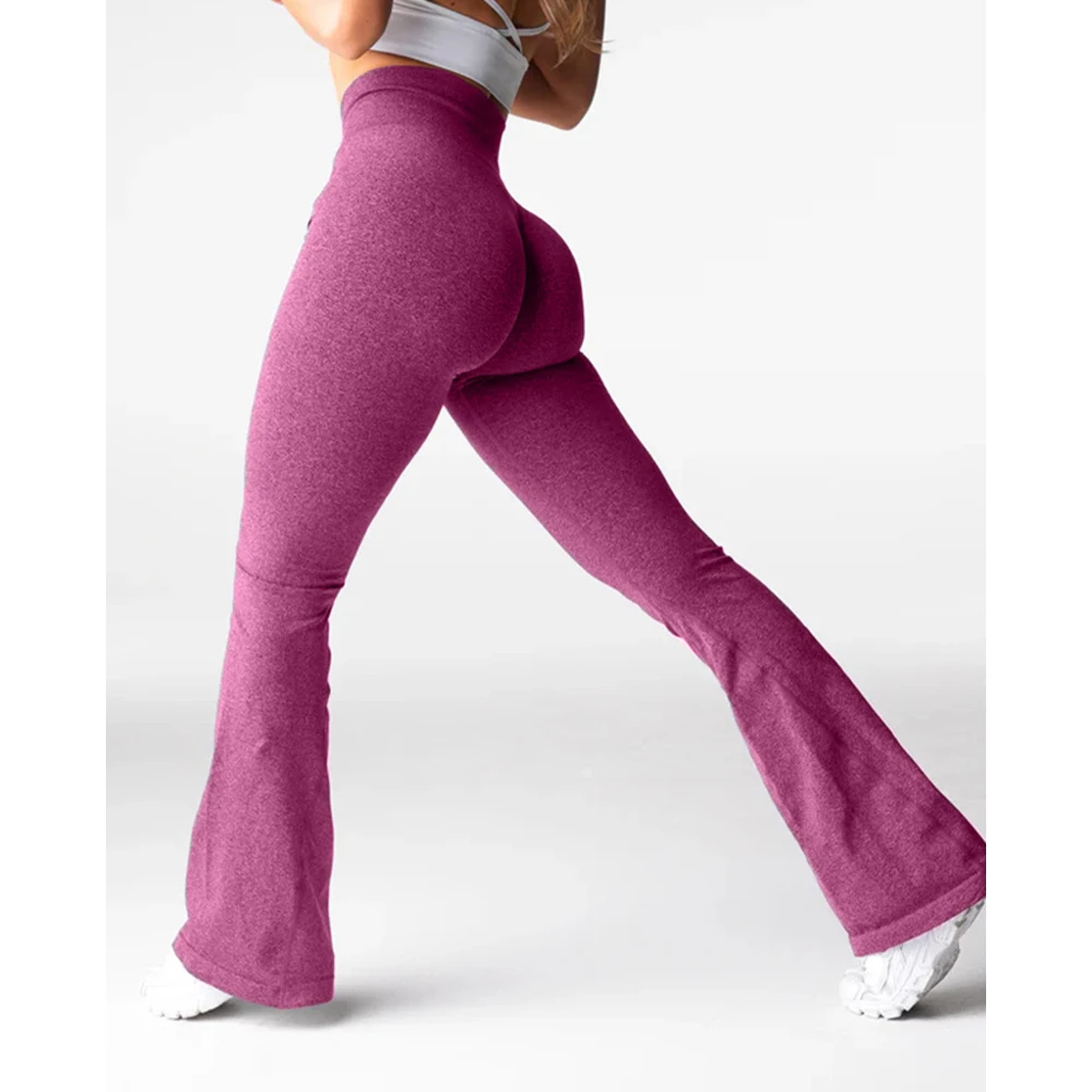 Seamless Flare Leggings Women Skinny Yoga Pants Korean Style Streetwear Casual Flare Leggings Black Dance Trousers
Seamless Flare Leggings Women Skinny Yoga Pants Korean Style Streetwear Casual Flare Leggings Black Dance Trousers