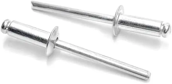 100pcs 3/16" x 1/2" Aluminum Blind Rivets, 4.8 x 12.7mm Pop Rivets, Silver
100pcs 3/16" x 1/2" Aluminum Blind Rivets, 4.8 x 12.7mm Pop Rivets, Silver