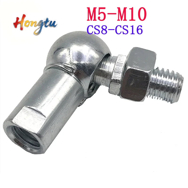1Pc Quality Ball Head Joint Rod End Bearing - M5/M6/M8/M10 Size, CS8/CS10/CS13/CS16 Right Angle, with Anti-dust Ring
1Pc Quality Ball Head Joint Rod End Bearing - M5/M6/M8/M10 Size, CS8/CS10/CS13/CS16 Right Angle, with Anti-dust Ring