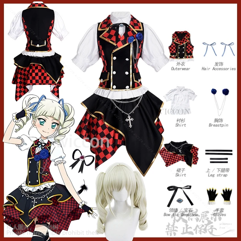 Yurika Anime Aikatsu!Cosplay Costume Y2K Japanese Idol Activity Summer Performance Cos Harajuku Plaid Lolita Dress Customized
Yurika Anime Aikatsu!Cosplay Costume Y2K Japanese Idol Activity Summer Performance Cos Harajuku Plaid Lolita Dress Customized