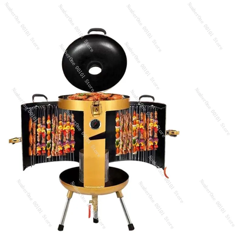 Smokeless Barbecue Grill, Thick-charcoal Hanging Grill, Outdoor Gas Tank BBQ, Courtyard Lamb Leg Roasting, Portable Outdoor
Smokeless Barbecue Grill, Thick-charcoal Hanging Grill, Outdoor Gas Tank BBQ, Courtyard Lamb Leg Roasting, Portable Outdoor