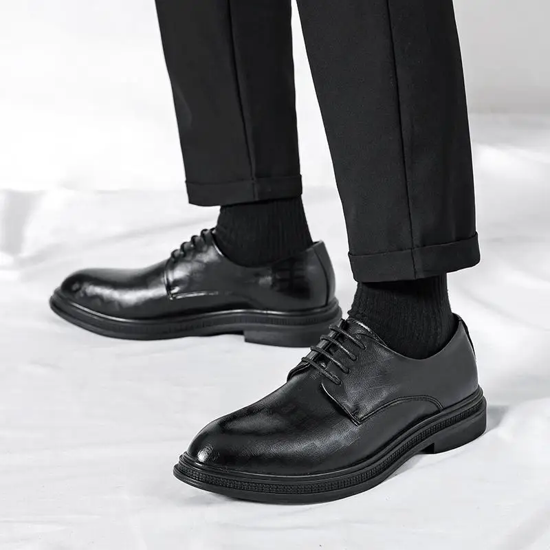 Wedding Men's Formal Wear High Quality Genuine Leather Formal Party Business Shoes Luxury Shoes
Wedding Men's Formal Wear High Quality Genuine Leather Formal Party Business Shoes Luxury Shoes