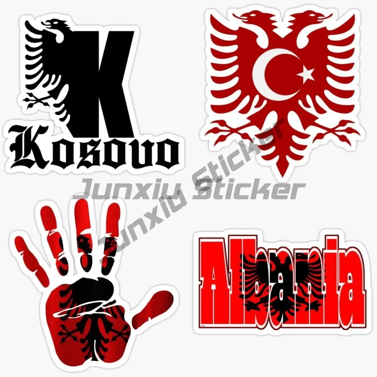 Creativity Albanian Eagle Vinyl Decal Car Sticker Waterproof Auto Decors Bumper
Creativity Albanian Eagle Vinyl Decal Car Sticker Waterproof Auto Decors Bumper