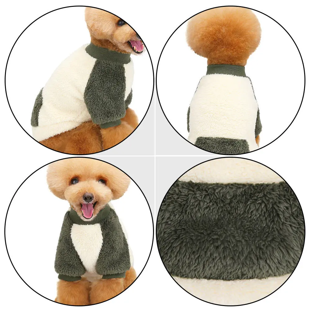 1Pcs Pet Warm Clothes Fleece Coat Double-Layer Cold-Proof Costume Comfortable Breathable Apparel for Puppy and Dog 
1Pcs Pet Warm Clothes Fleece Coat Double-Layer Cold-Proof Costume Comfortable Breathable Apparel for Puppy and Dog
