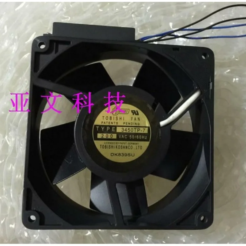 C 1 шт. для TOBISHI TYPE 3450TP-7 200 В 12738 цельнометаллический вентилятор
C 1 шт. для TOBISHI TYPE 3450TP-7 200 В 12738 цельнометаллический вентилятор