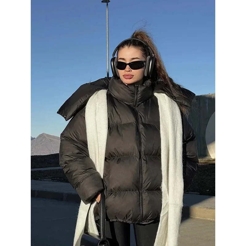 Women's Down Coat, Thick Parkas, Vintage Jacket, Outerwear for Office Ladies, Warm Cotton Quilted Jackets, Fashion, Winter
Women's Down Coat, Thick Parkas, Vintage Jacket, Outerwear for Office Ladies, Warm Cotton Quilted Jackets, Fashion, Winter