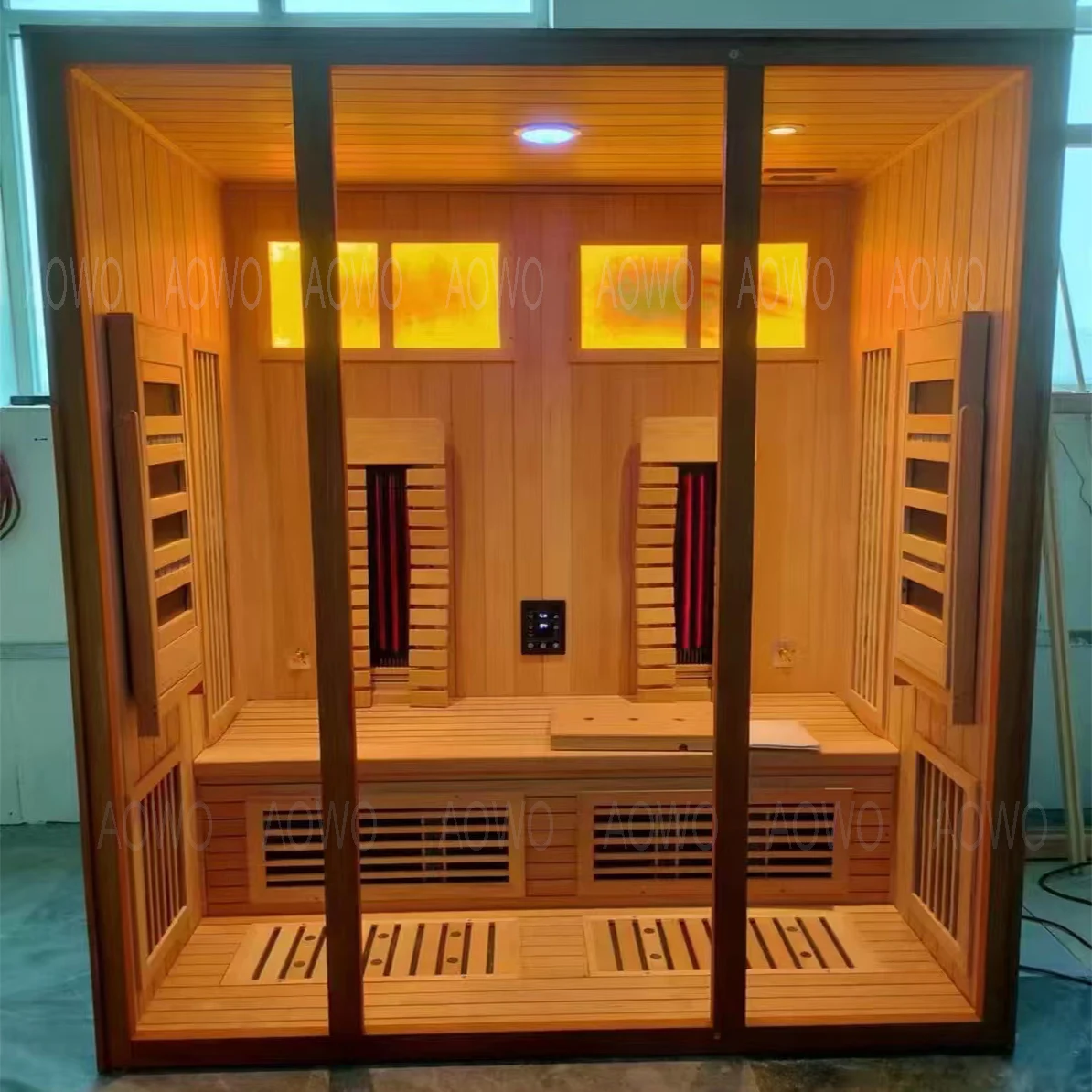 Waterproof Anti-corrosion Sauna Outdoor Cave Sauna And Steam Room Sambale Gold Style Full Spectrum Infrared Warm Jade Decoration
Waterproof Anti-corrosion Sauna Outdoor Cave Sauna And Steam Room Sambale Gold Style Full Spectrum Infrared Warm Jade Decoration