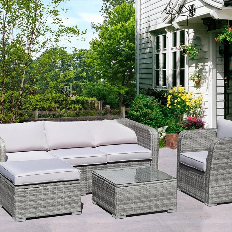 Outdoor leisure rattan sofa outdoor open-air garden courtyard waterproof and sunscreen
Outdoor leisure rattan sofa outdoor open-air garden courtyard waterproof and sunscreen