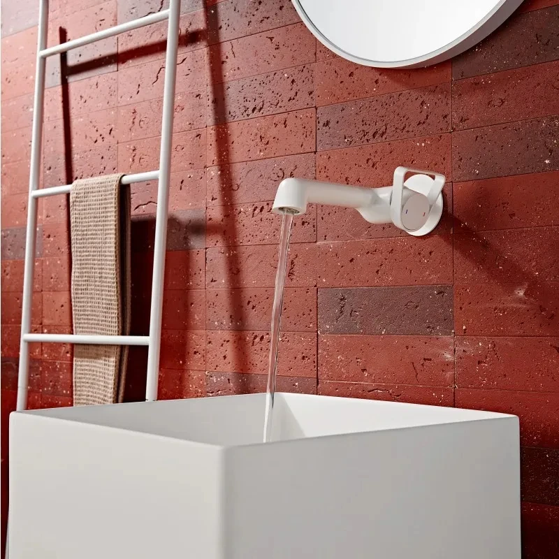 Wall-Mounted Single Lever Mixer Tap – Cold & Hot Water Bathroom Sink Faucet, Modern Minimalist Design for Indoor Use
Wall-Mounted Single Lever Mixer Tap – Cold & Hot Water Bathroom Sink Faucet, Modern Minimalist Design for Indoor Use