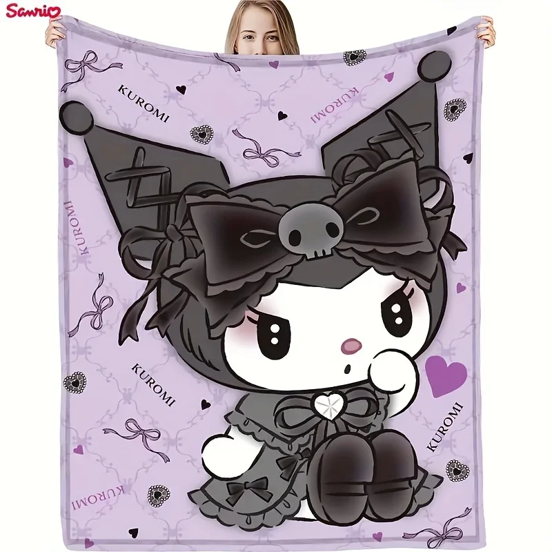 Kuromi Lavender Flannel Blanket 2D Single Print Stylish Home Decor Accessory Cozy Functional Cartoon-Themed Attractive Durable
Kuromi Lavender Flannel Blanket 2D Single Print Stylish Home Decor Accessory Cozy Functional Cartoon-Themed Attractive Durable