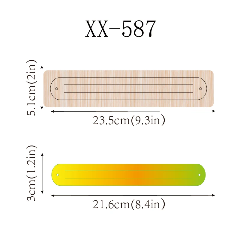 SIZZIXDIES 1piece 9.3-inch wristband wooden cutting dies suitable for most machines
SIZZIXDIES 1piece 9.3-inch wristband wooden cutting dies suitable for most machines