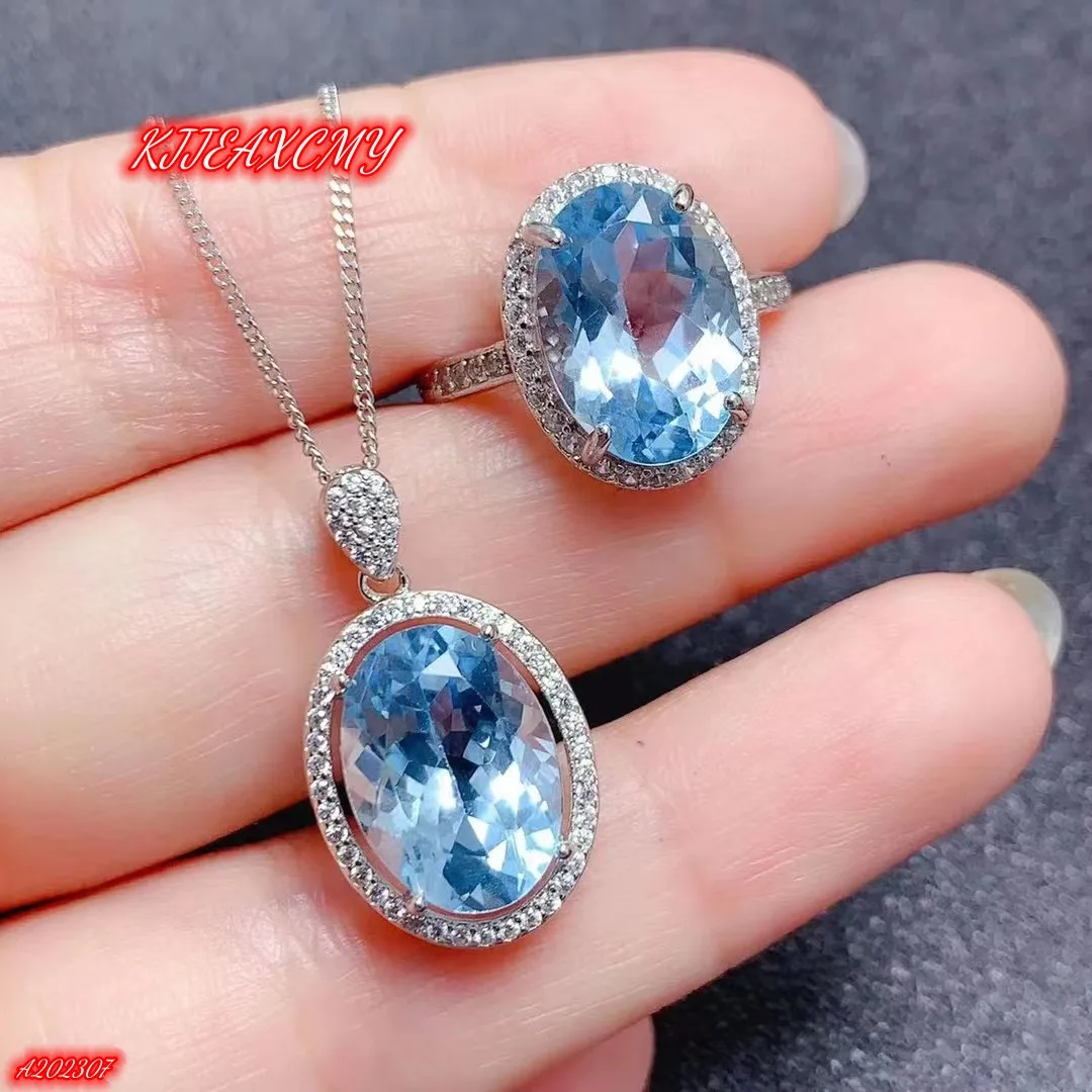 KJJEAXCMY Brand Boutique Women's Luxury Jewelry Topaz Set 925 Sterling Silver Natural Gem Girl
KJJEAXCMY Brand Boutique Women's Luxury Jewelry Topaz Set 925 Sterling Silver Natural Gem Girl