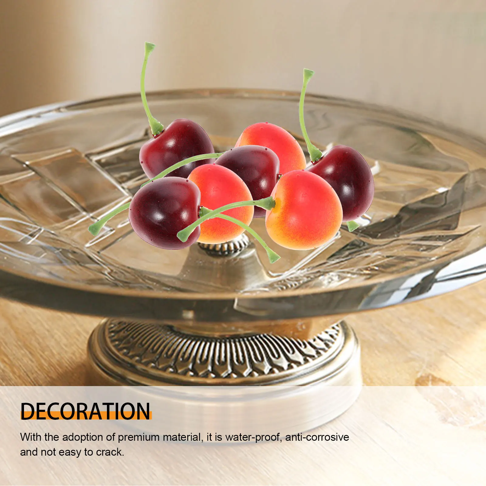 60pcs Cherry Models Realistic Fruit naments Simulation Plastic Decoration Artificial Fruits Home Studio Props
60pcs Cherry Models Realistic Fruit naments Simulation Plastic Decoration Artificial Fruits Home Studio Props