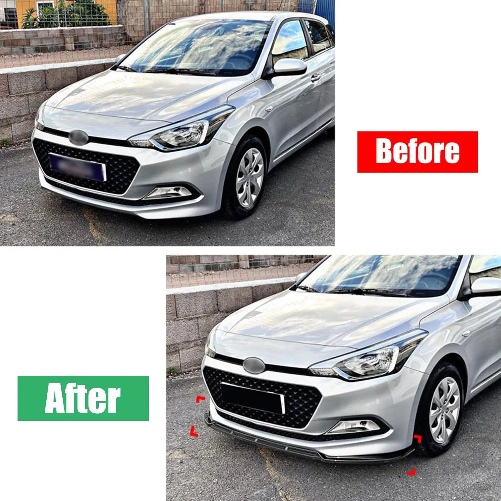 Front Bumper Lip Spoiler Splitter Canard Lip Diffuser For Hyundai I20 MK2 Pre-facelift 2015-2017 2016
Front Bumper Lip Spoiler Splitter Canard Lip Diffuser For Hyundai I20 MK2 Pre-facelift 2015-2017 2016