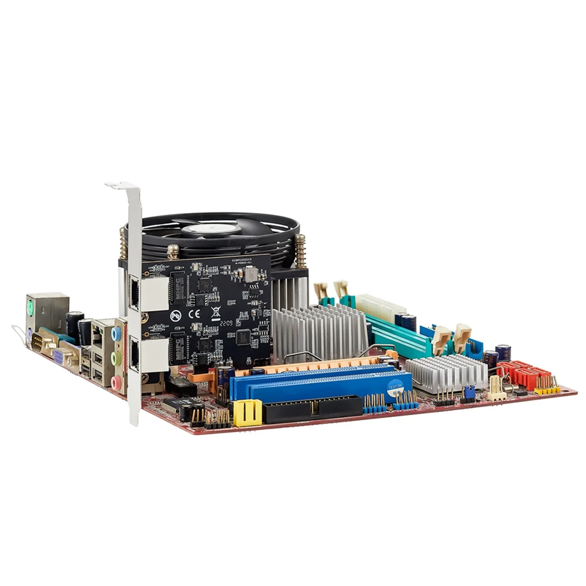 AB01 Адаптер гигабитной сетевой карты 2,5 ГБ с 2 портами 2500 Мбит/с PCIe 2,5 ГБ Ethernet-карта RJ45 LAN Компьютерная карта контроллера
AB01 Адаптер гигабитной сетевой карты 2,5 ГБ с 2 портами 2500 Мбит/с PCIe 2,5 ГБ Ethernet-карта RJ45 LAN Компьютерная карта контроллера