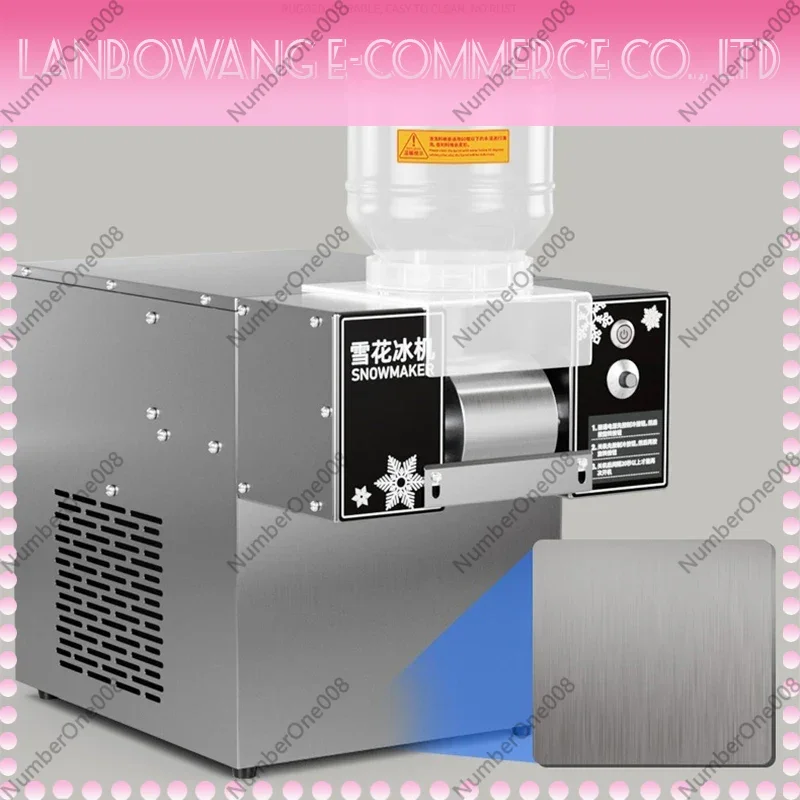 Snowflake Ice Maker Machine, 180kg/24h Commercial Shaved Ice Crusher for Snow Ice Bingsu, 220V/380V 1200W
Snowflake Ice Maker Machine, 180kg/24h Commercial Shaved Ice Crusher for Snow Ice Bingsu, 220V/380V 1200W