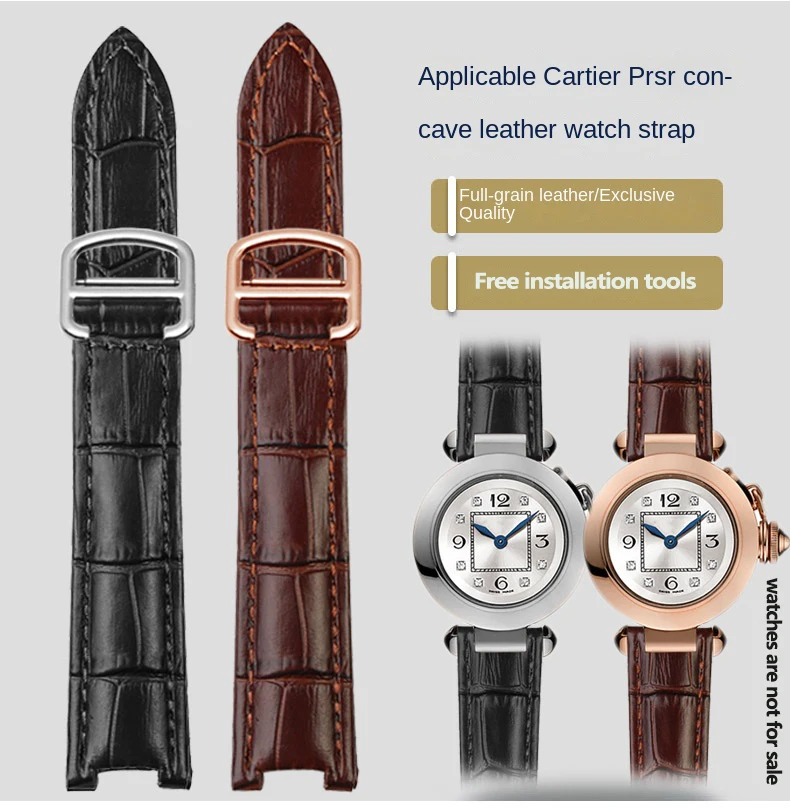 Cowhide watch strap For Cartier PASHA WSPA0012 WJ120251 notch watchband men women Cowhide bracelet 18mm 20mm 21mm+ tool
Cowhide watch strap For Cartier PASHA WSPA0012 WJ120251 notch watchband men women Cowhide bracelet 18mm 20mm 21mm+ tool