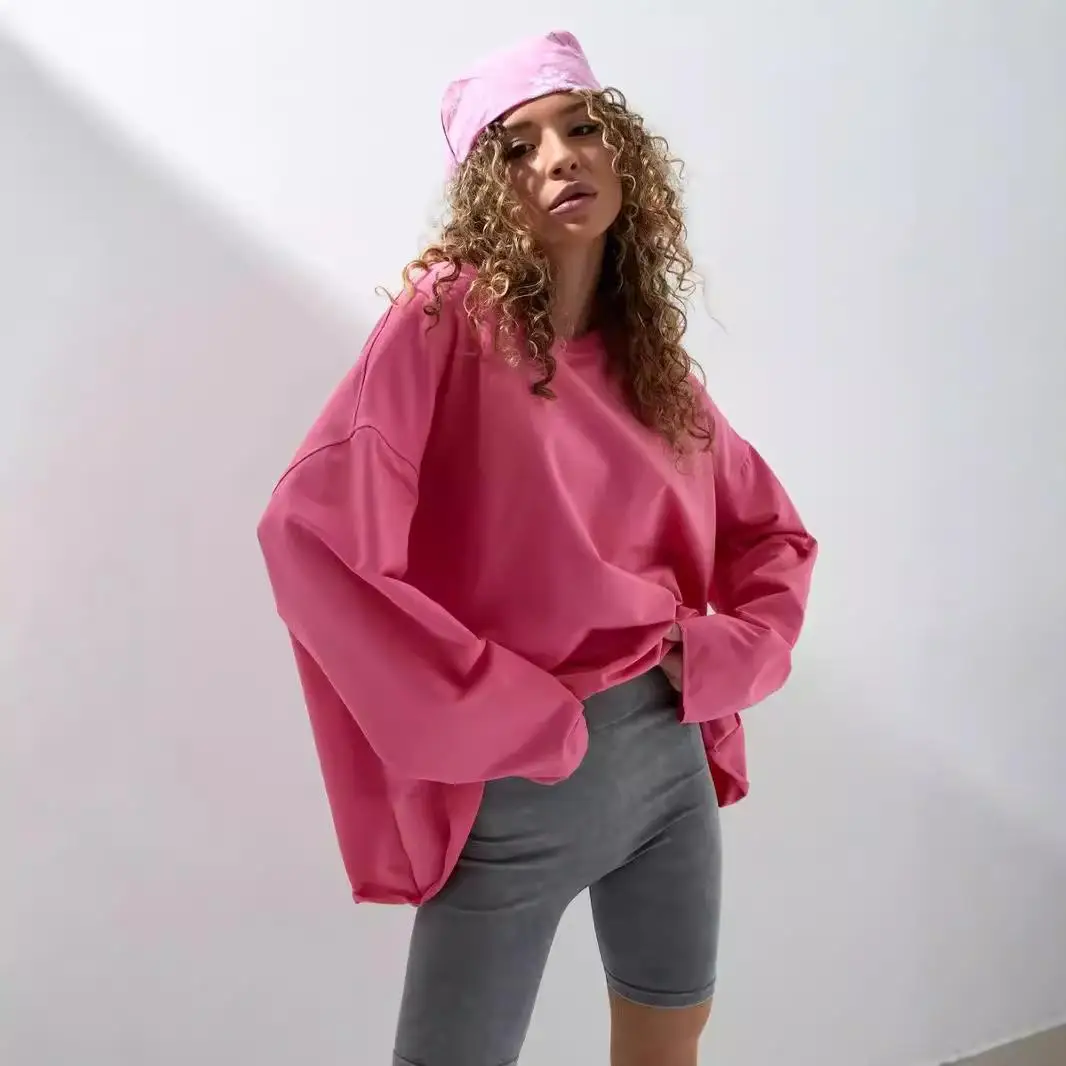 Women's Long Sleeve Hoodie Sweatshirt Casual Comfortable Streetwear Style Color Fashionable Women's Clothing
Women's Long Sleeve Hoodie Sweatshirt Casual Comfortable Streetwear Style Color Fashionable Women's Clothing