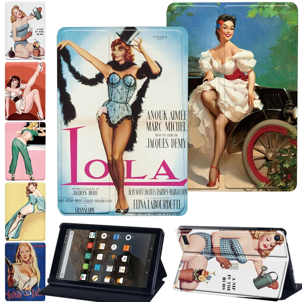 Tablet Case Foldable for Fire 7/Fire HD 10/10 Plus 11th 2021/Fire HD 8 HD 8 Plus Leather Protective Stand Cover Fashion Print
Tablet Case Foldable for Fire 7/Fire HD 10/10 Plus 11th 2021/Fire HD 8 HD 8 Plus Leather Protective Stand Cover Fashion Print
